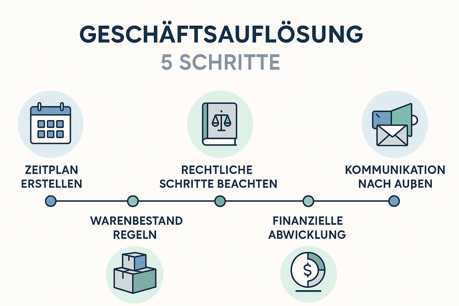 Checkliste zur Geschäftsauflösung - MD TRADE GmbH